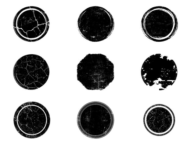 Conjunto de grunge blanco y negro textura de superposición de angustia superficie polvo y pared sucia áspera