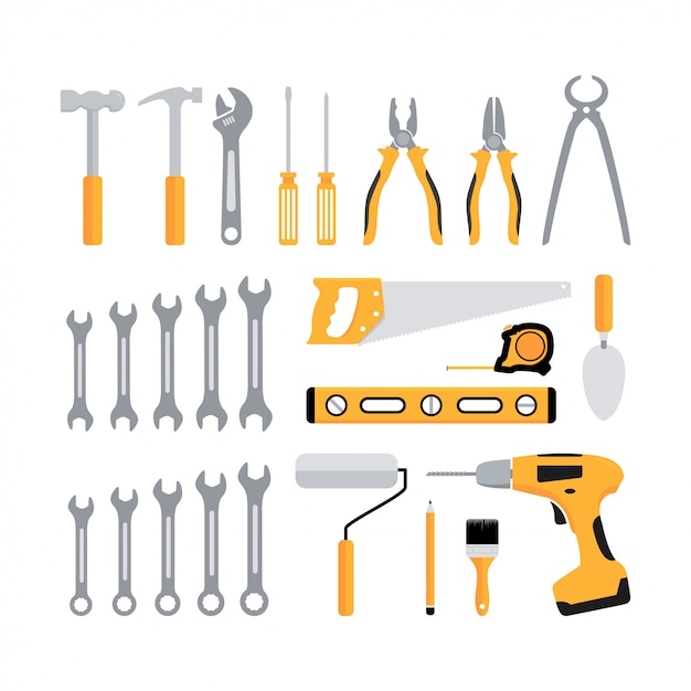 Conjunto de herramientas de carpintería