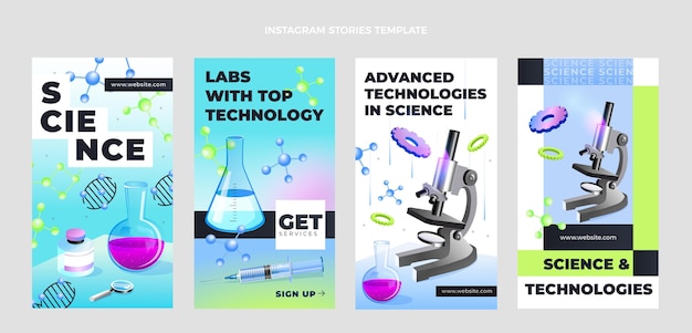 Conjunto de historias de ciencia isométrica ig