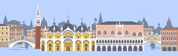 Conjunto de hitos venecianos