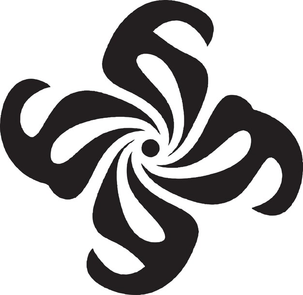 Conjunto de iconos abstractos vectoriales para proyectos de diseño