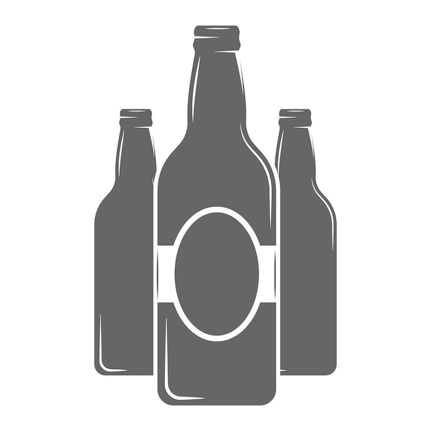 Conjunto de iconos de artesanía de cerveza de dos colores Ilustración vectorial contiene flechas con hops cinta de punta de flecha