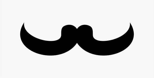 El conjunto de íconos del bigote es una colección de bigote hipster exuberante y elegante.