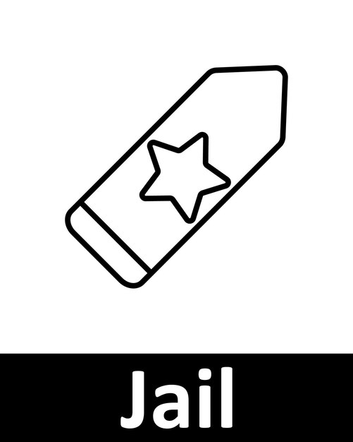 Conjunto de íconos de la cárcel Documento bate estrella etiqueta celular gráfico de televisión insignia alarma maleta cuadrícula Íconos de línea en fondo beige