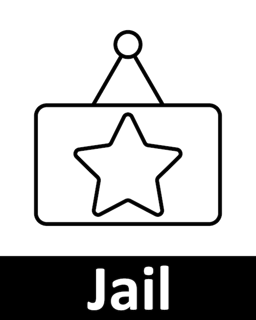 Conjunto de íconos de la cárcel Documento bate estrella etiqueta celular gráfico de televisión insignia alarma maleta cuadrícula Íconos de línea en fondo beige