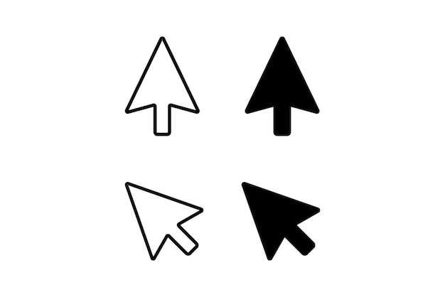 Conjunto de iconos de cursor