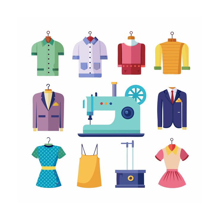 Vector conjunto de iconos de diseño de múltiples conceptos