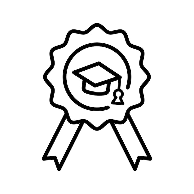 Conjunto de iconos de dominio Vector de experiencia y competencia Símbolo del logotipo en estilo negro lleno y delineado Signo de éxito de la meta
