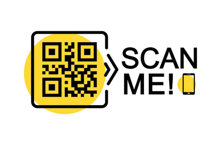 Vector conjunto de iconos de escaneo de código qr escaneo de código qr para teléfono inteligente