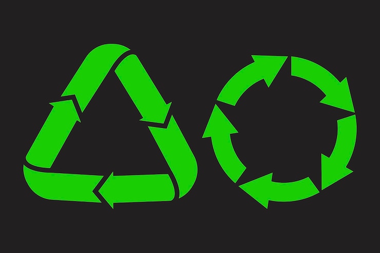 Vector conjunto de iconos de flecha de cursor icono de avance conjunto de iconos de reciclaje diseño simple ilustración vectorial imagen de stock