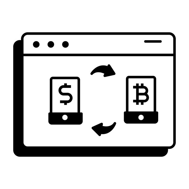 Conjunto de iconos isométricos de inversión