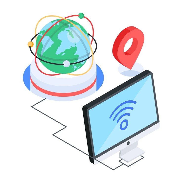 Vector conjunto de íconos isométricos de iot