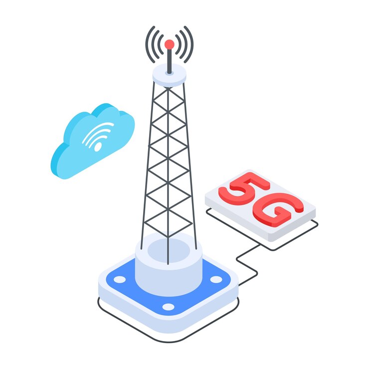 Vector conjunto de íconos isométricos de iot