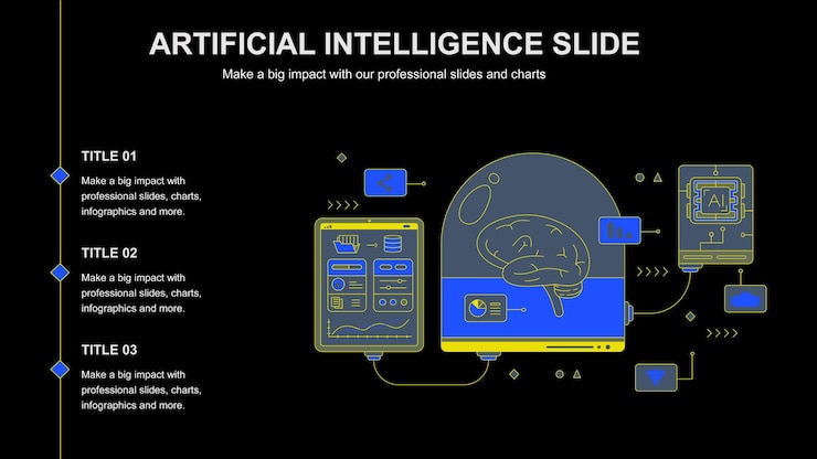 Vector conjunto de iconos de línea delgada de tecnología innovación robot biométrica ai industria de la tecnología digital