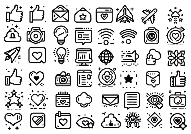 Conjunto de iconos de línea relacionados con la gestión de la gobernanza gov Colección de iconos del esquema Estroto editable