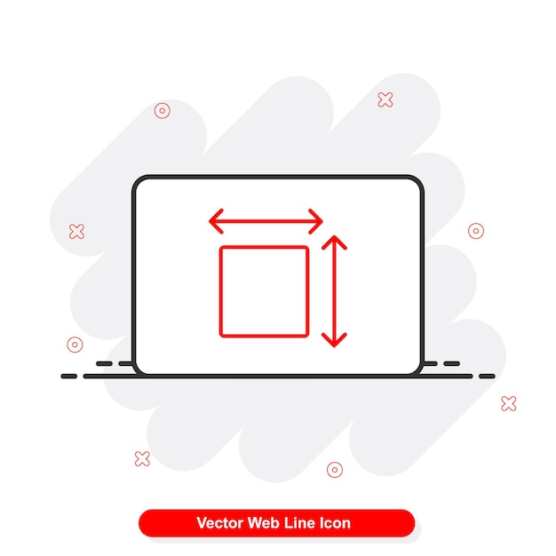 conjunto de iconos de línea vectorial