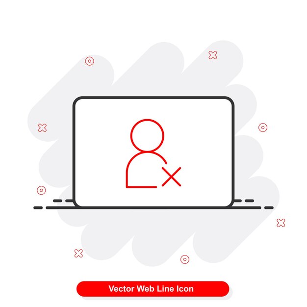 conjunto de iconos de línea vectorial