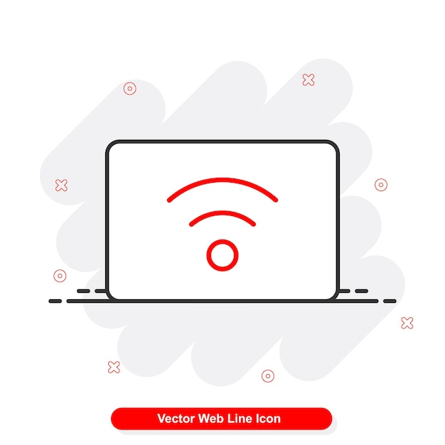 conjunto de iconos de línea web vector