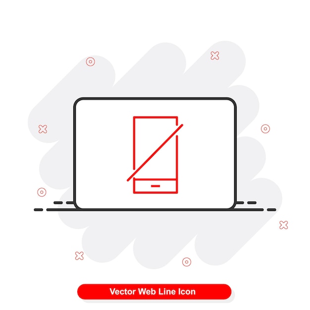 conjunto de iconos de línea web vectorial