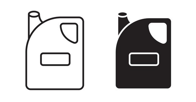 Conjunto de iconos de líneas delgadas de botes