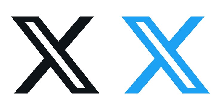 Vector conjunto de iconos del logotipo x