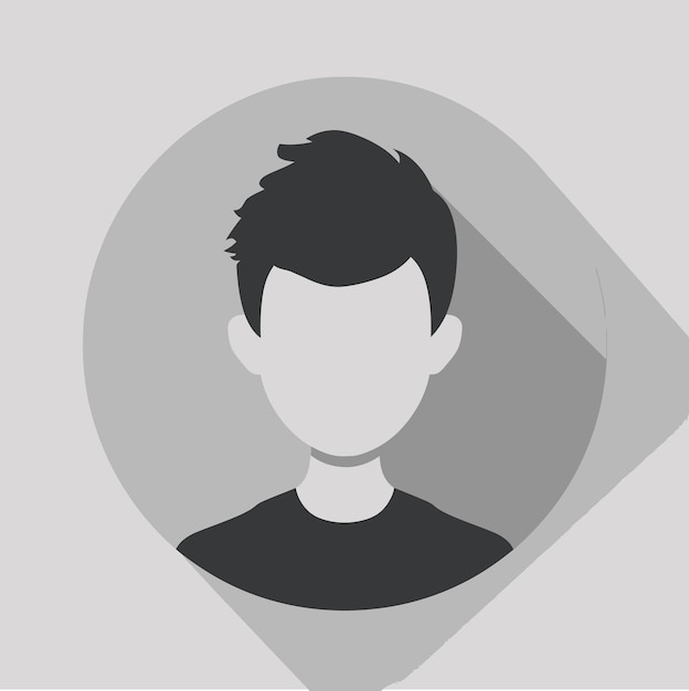 conjunto de iconos de perfil plano de diseño