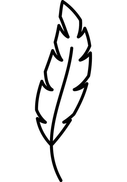 Conjunto de íconos de pluma Comodidad suave Símbolo vectorial de pluma en negro Estilo lleno y delineado Signo de pluma suave y ligero