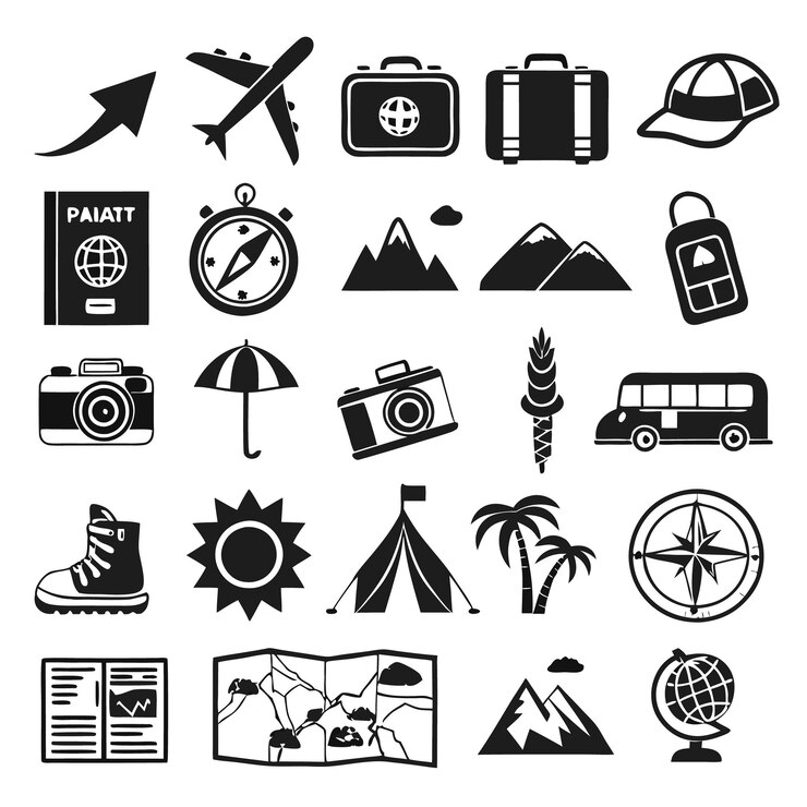 Conjunto de iconos premium con una amplia gama de diseños para sitios web