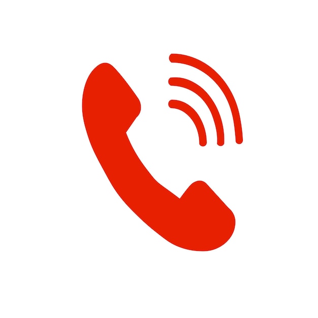 Conjunto de íconos de receptores telefónicos modernos Símbolos de alta calidad para diseños de comunicaciones y tecnología