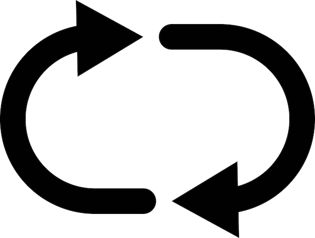 conjunto de iconos de reciclaje ecología símbolos de gestión ecológica y ambiental imágenes vectoriales aisladas