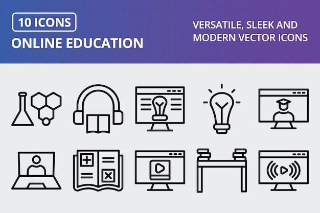 Conjunto de iconos de recursos humanos de vector