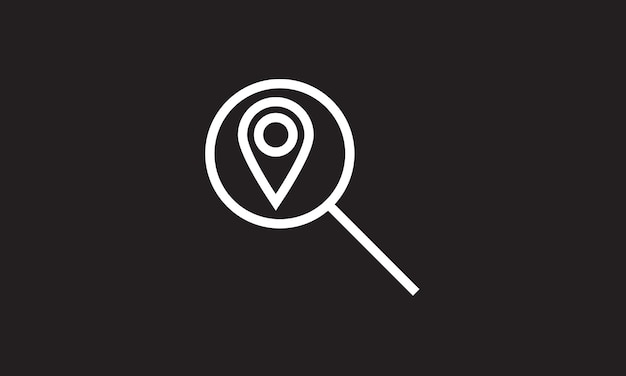 Conjunto de iconos de ubicación de pines de mapa Icono de ubicación Icono de puntero de marcador de mapa Conjunto de iconos de GPS Colección de símbolos de ubicación