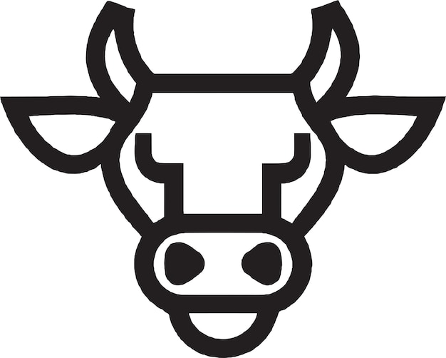 Conjunto de iconos de Vector de fuerza de toro