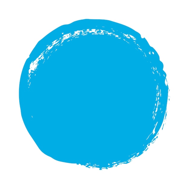 Conjunto de iconos vectoriales abstractos de forma redondeada azul texturizada