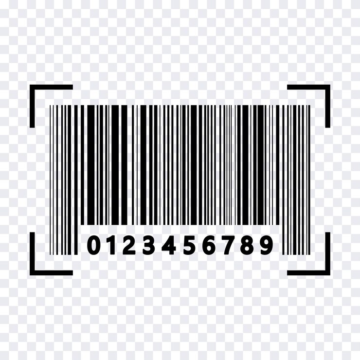 Vector conjunto de iconos vectoriales de código de barras de negocios código qr de identificación concepto de marketing