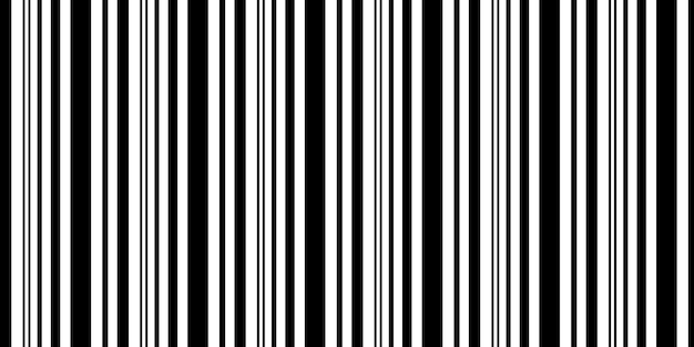 Conjunto de íconos vectoriales de códigos de barras Código de barras de moda para íconos web Ilustración de ícones vectoriales abstractos de código de barras