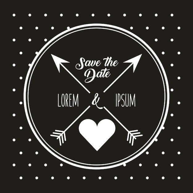 Conjunto de iconos vintage rústicos decorativos