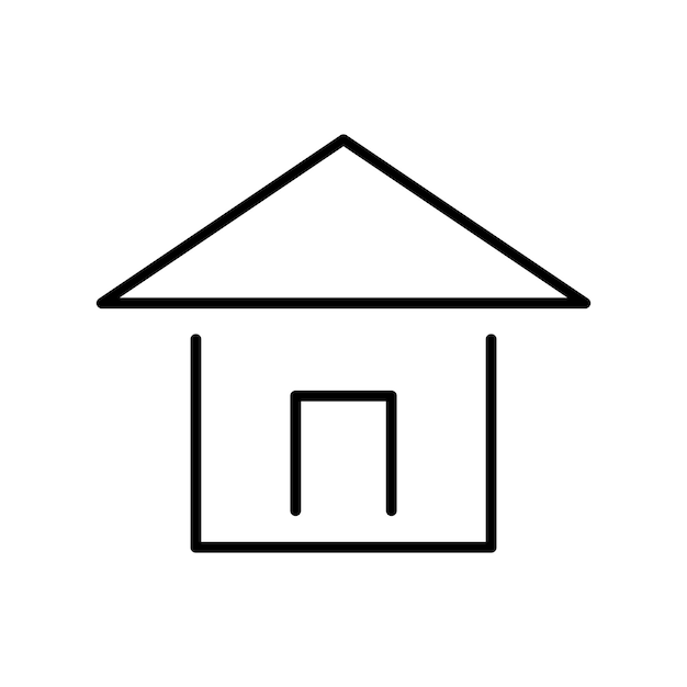 Conjunto de iconos web inmobiliarios en estilo de línea Iconos inmobiliarios para web y aplicación móvil Compra y venta