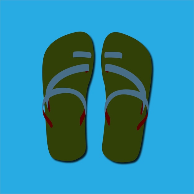 Vector conjunto de iconos de zapatos vectoriales estilo de dibujos animados