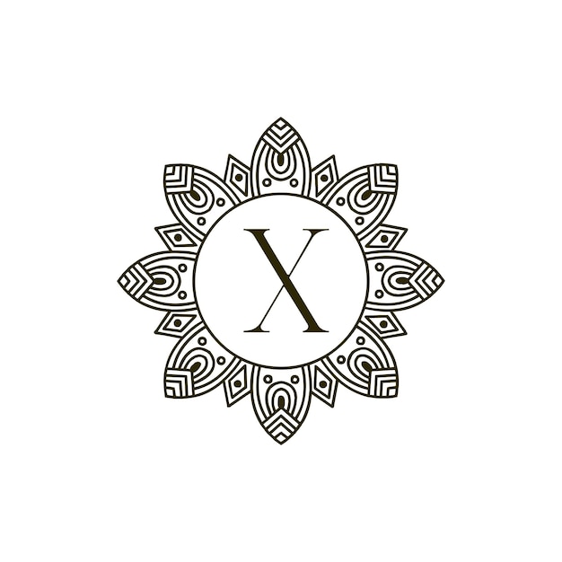 Conjunto de ideas de diseño de logotipo del alfabeto vectorial