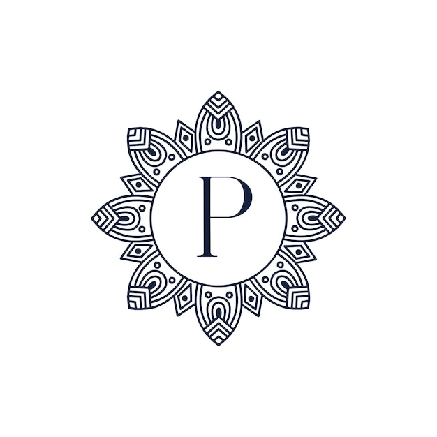 Conjunto de ideas de diseño de logotipo del alfabeto vectorial