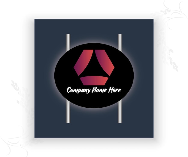 Conjunto de ideas de diseño de logotipos de empresas modernas