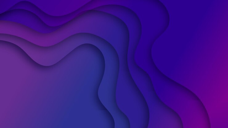 conjunto de ilustración de arte de papel 3d de color abstracto. Colores de contraste.