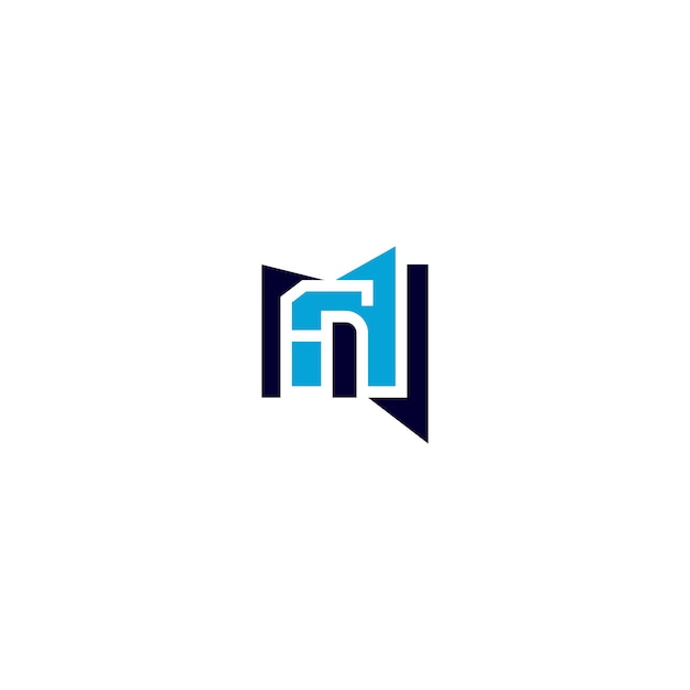 Conjunto de ilustración de diseño de logotipo de edificio abstracto
