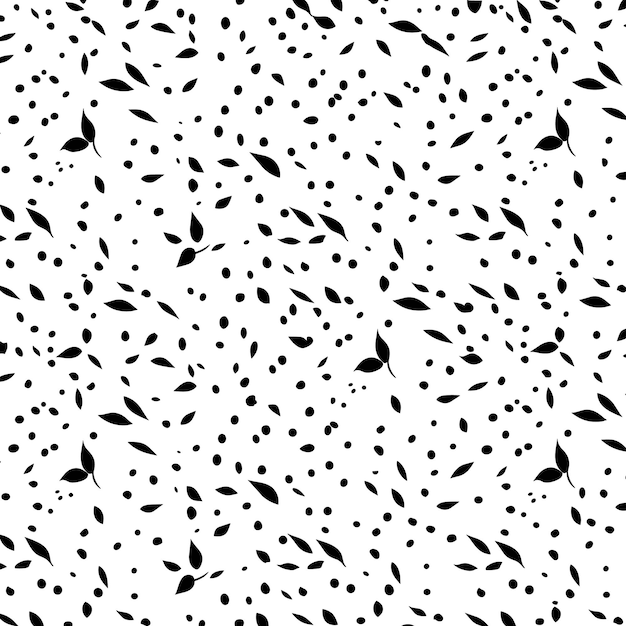Conjunto de ilustraciones de arte vectorial dibujadas a mano con patrones botánicos