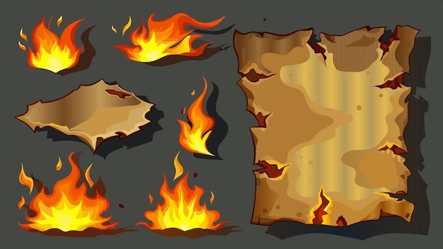 un conjunto de ilustraciones para el juego