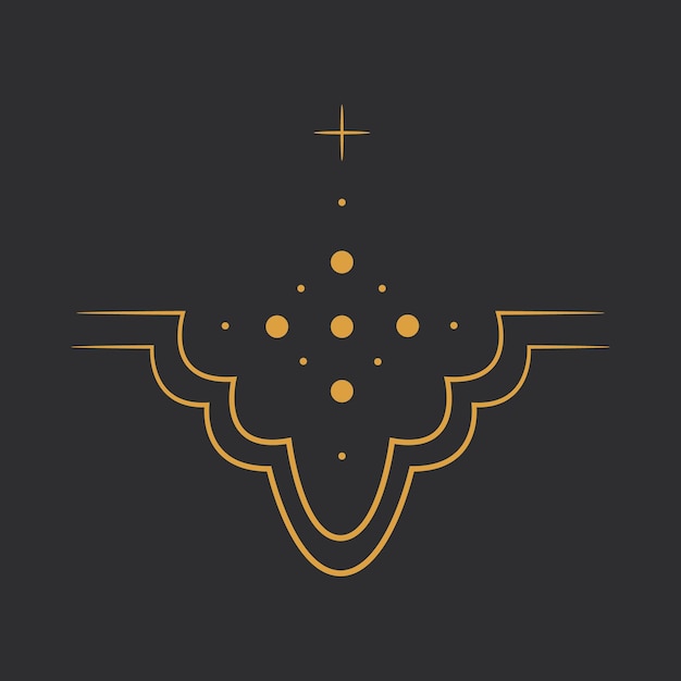 Conjunto de ilustraciones vectoriales de fases lunares Diferentes etapas de actividad de la luz de la luna en grabados antiguos