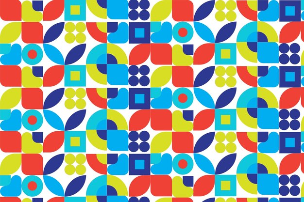El conjunto de ilustraciones vectoriales de fondo del volante promocional abstracto moderno 1