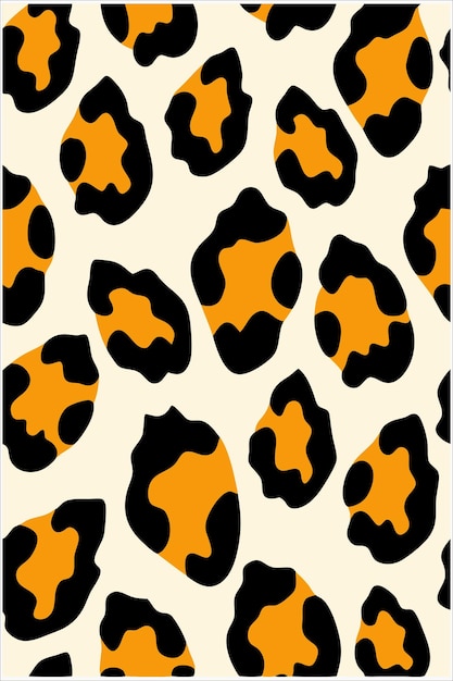 Conjunto de ilustraciones vectoriales de patrones sin costuras de pieles de animales
