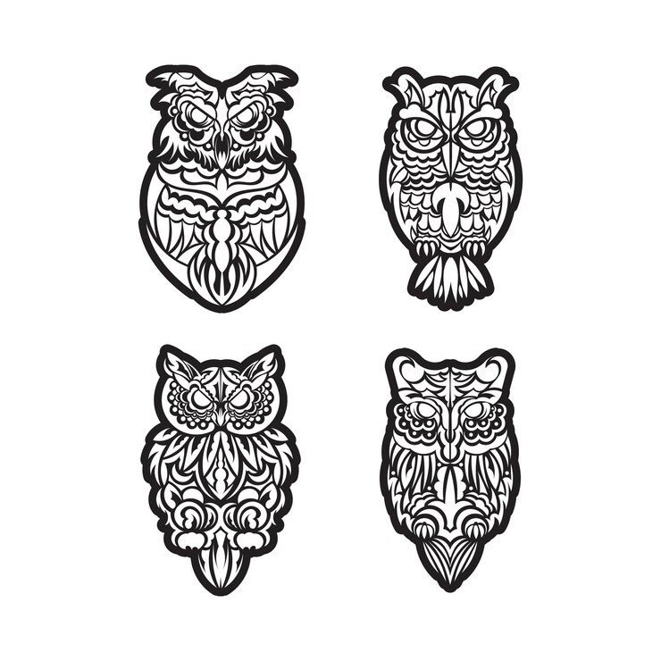 Vector conjunto de impresión de estilo boho bueno para prendas de vestir textiles fondos e impresiones ilustración vectorial